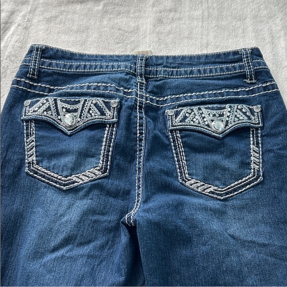 Faded Glory Dark Blue Boot Cut Jeans - Picture 7 of 7